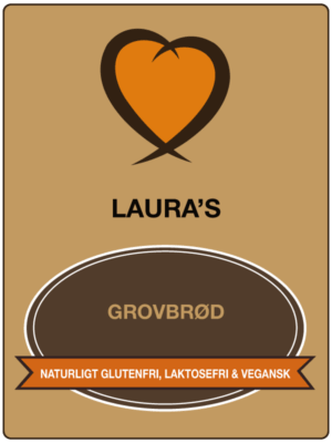 Friskbagt glutenfrit laktosefrit vegansk grovbrød fra Laura’s