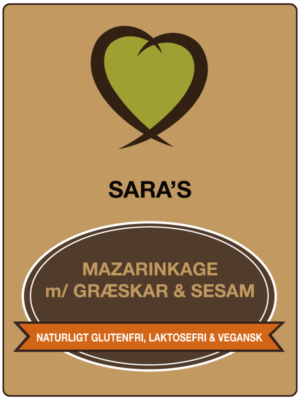 Sara's Mazarinkage m/græskar & sesam