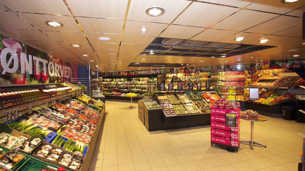 Så er vi kommet til Hvide Sande Bageri og MENY Rønde.