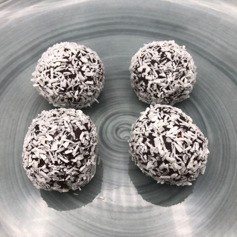 Naturligt glutenfri, laktosefri og veganske romkugler